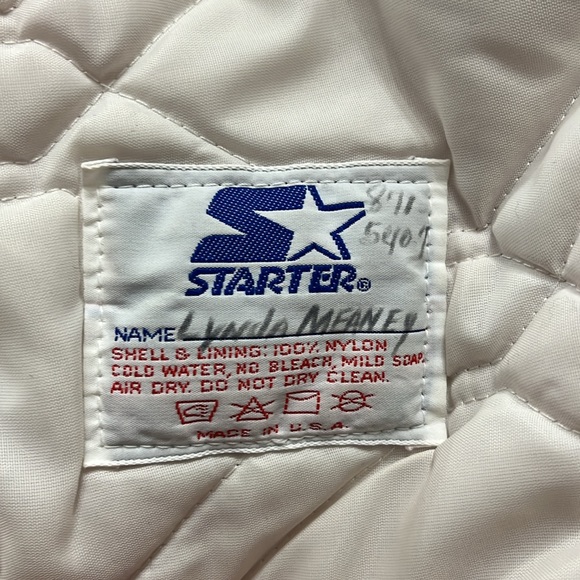 Starter Vintage 80’s Satin University of Maryland Jacket - Picture 6 of 10